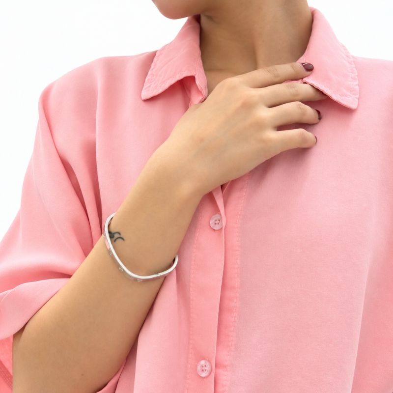 شومیز سیلک گره ای